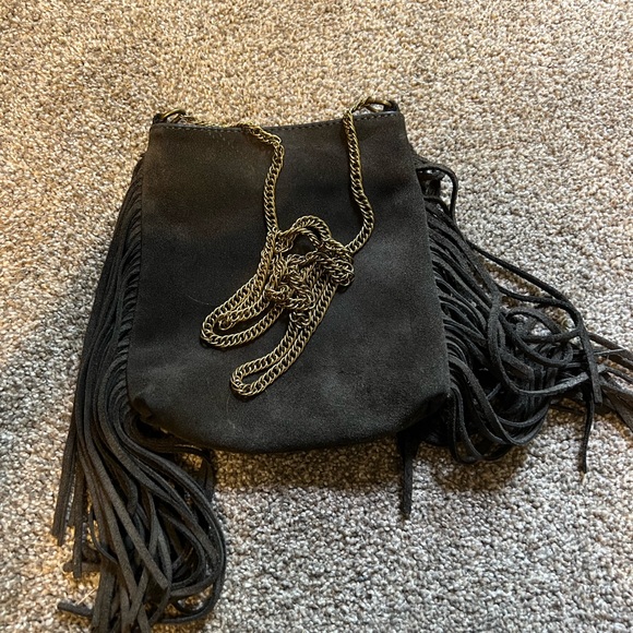 100% suede Crossbody bag - Picture 3 of 3